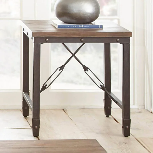 Steve Silver Jersey Antique Tobacco End Table