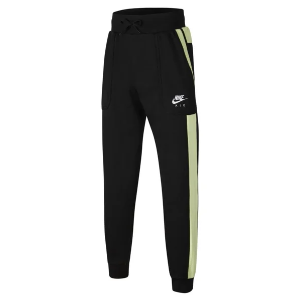 Nike Air Big Boys& Jogger Pants, Black, Size: Small, Fleece/Polyester/Cotton
