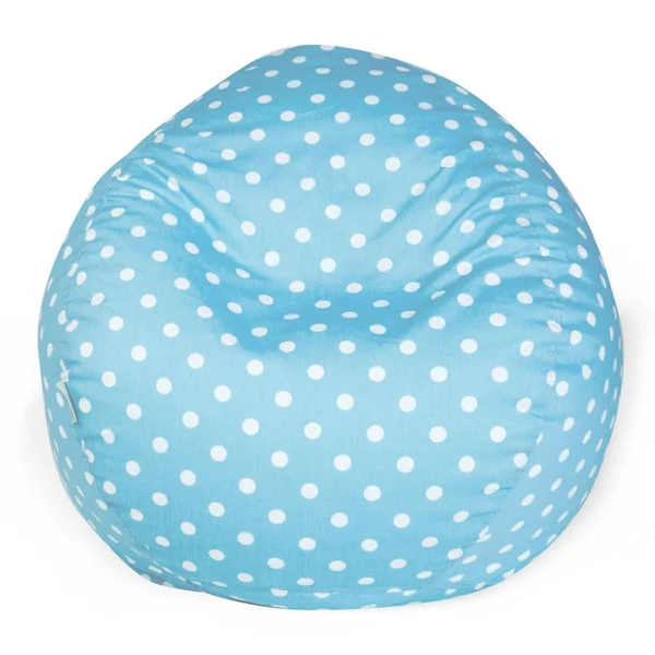 Polka Doot Classic Bean Bag Chair Small/Large, Blue