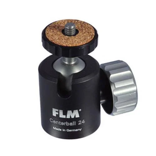 Flm CB-24E 24mm Centerball Head without Friction, 22.04 lbs Load Capacity