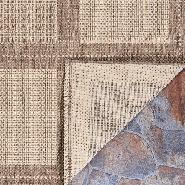 Couristan Recife Summit/Natural-Cocoa 7ft.6in x 10ft.9in Rug