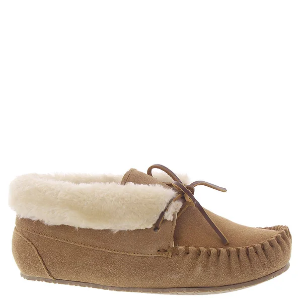 Minnetonka Womens Cabin Bootie Leather Ankle Moccasin Boots