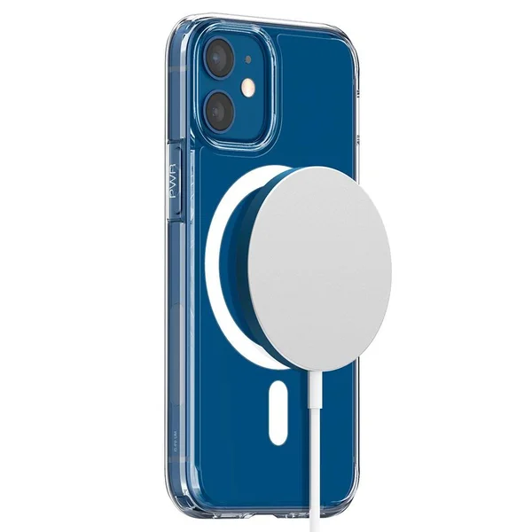 iPhone 12 Mini Case Ultra Hybrid Mag Safe Compatible Blue - in Stock, 2.68 x 5.33 x 0.41 inches