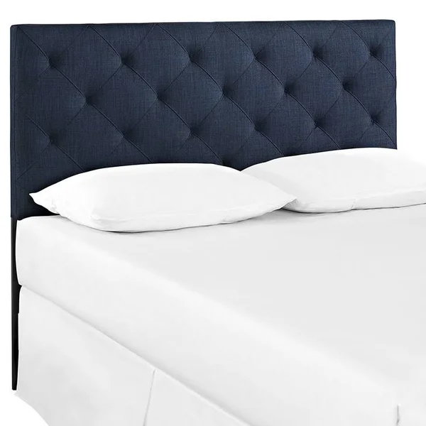 Modway Theodore Queen Fabric Headboard - Navy