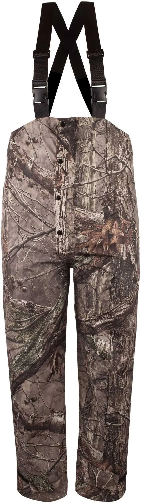 Huntworth Men's Microfiber Waterproof Hunting Bibs - Medium, Hidd N Camo