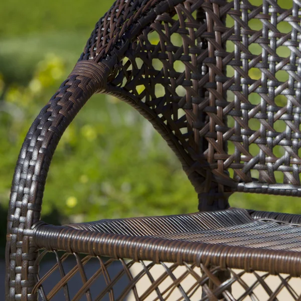 Hamburg Outdoor 3-Piece Wicker Stacking Chair Chat Set by Christopher Knight Home