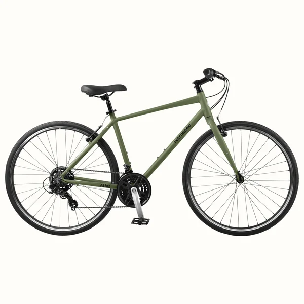 Atlas Hybrid Bike - 21 Speed Matte Forest, 19in - M