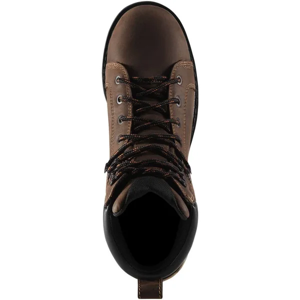 Men's Danner Steel Yard 6 inch Hot Steel Toe Work Boot, Size: 14, Brown
