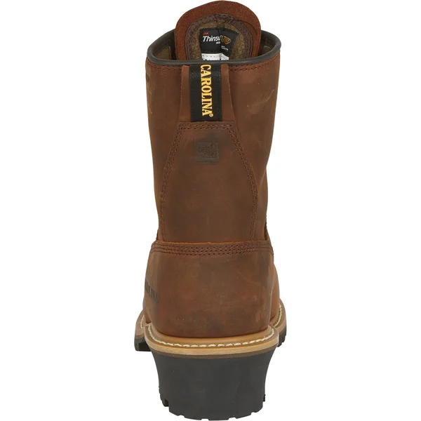 Carolina Men's 8x22 Waterproof Insulated Logger Boot