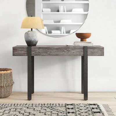 Nethe Console Table Industrial Lodge Home