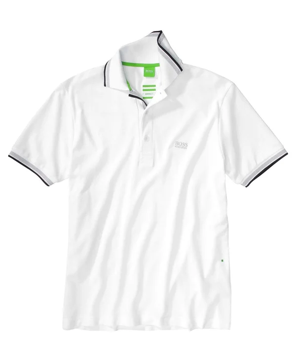 Boss Athleisure Paddy Polo T Shirt White