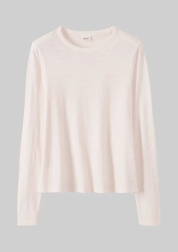 Francis Long Sleeve Tee - Chalk White