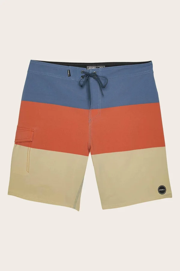 O&Neill Hyperfreak Blockade 19x22 Boardshorts Men's Orange - 40