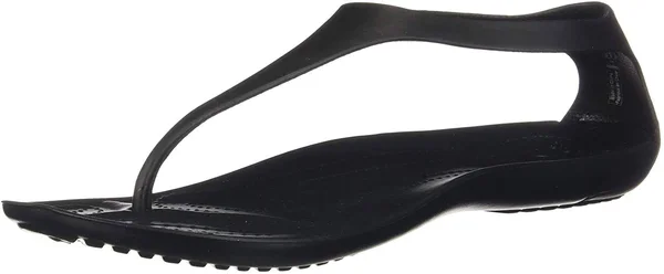 Crocs Women's Sexi Flip Sandals, Size: 8, Black