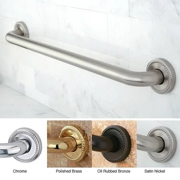 Kingston Brass DR814122 Laurel 12x22 Grab Bar - Polished Brass