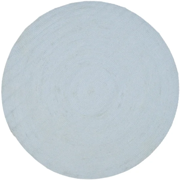 Safavieh 5& x 8& Braided BRD176A Light Blue Rug