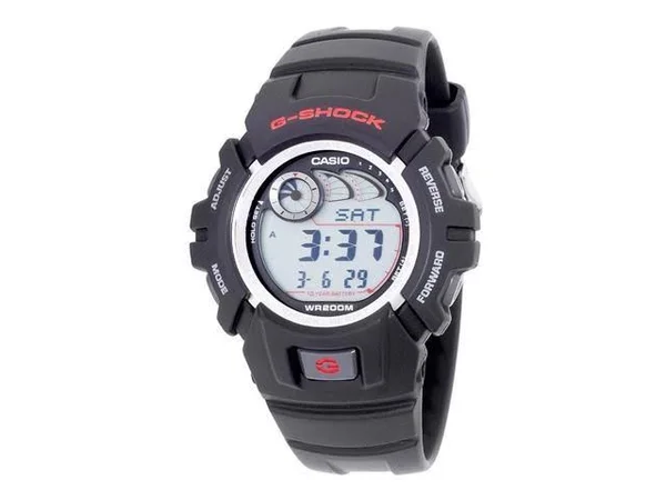 Casio Men's G-Shock G300-3AV Black Resin Sport Watch