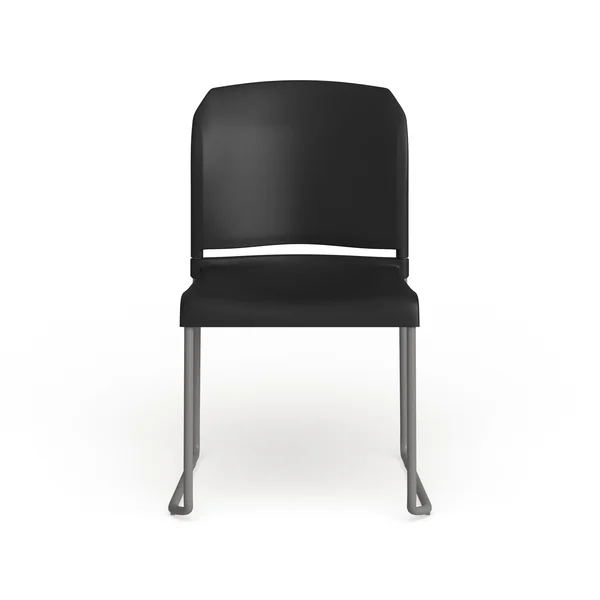Lancaster Home 5 Pack 880 lb. Capacity Full Back Contoured Sled Base Stack Chair, Size: Orange