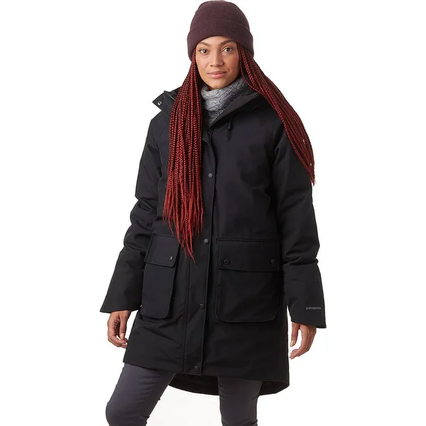 Patagonia Great Falls Insulated Parka - Women's Black - M