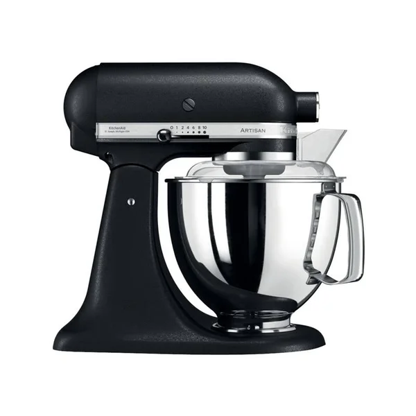 KitchenAid Stand Mixer Artisan 4, 8 LT 5KSM175PSEBK Cast Iron Black 220-240V