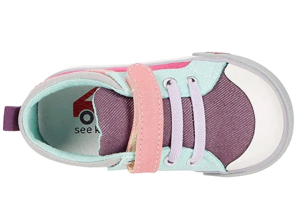 See Kai Run, Kristin Sneakers for Kids, Purple/Berry, 9 M Toddler