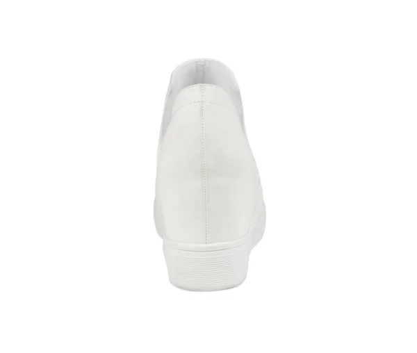 Journee Collection Women's Cardi Sneaker Wedge - White