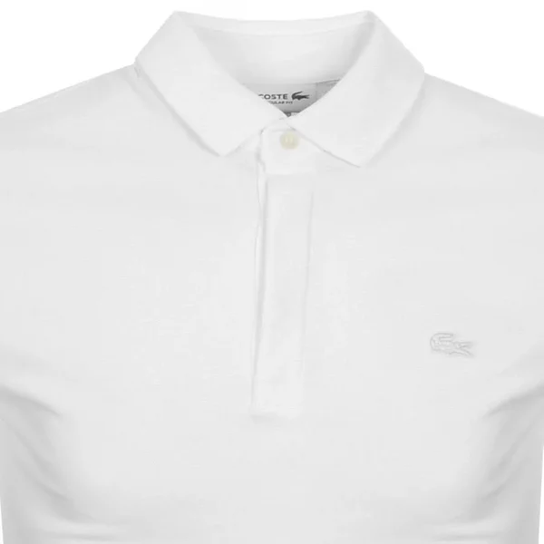 Lacoste Short Sleeved Polo T Shirt White