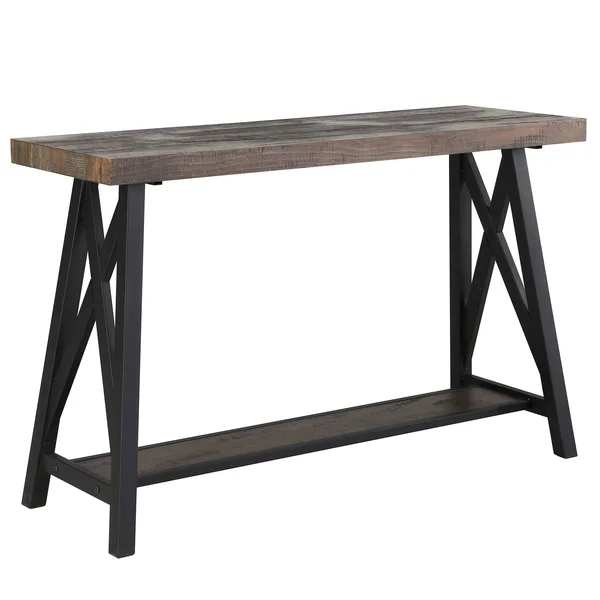 LANGPORT-CONSOLE TABLE-RUSTIC Oak