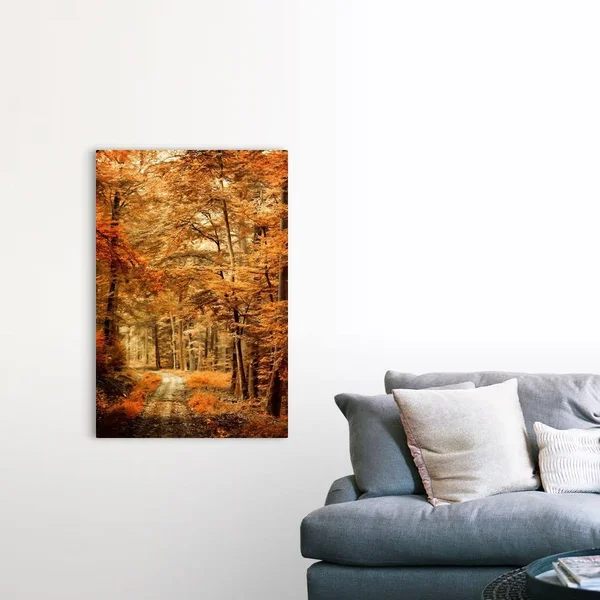 Autumn Secret - Canvas Wall Art, 32x48, Great Big Canvas