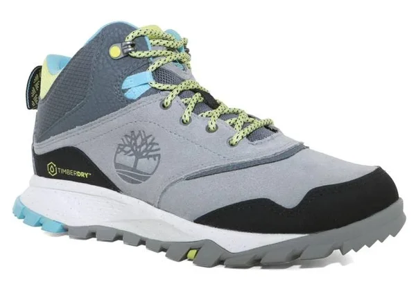 Women's Timberland Garrison Mid Hiking Boot - Grey - Size 8