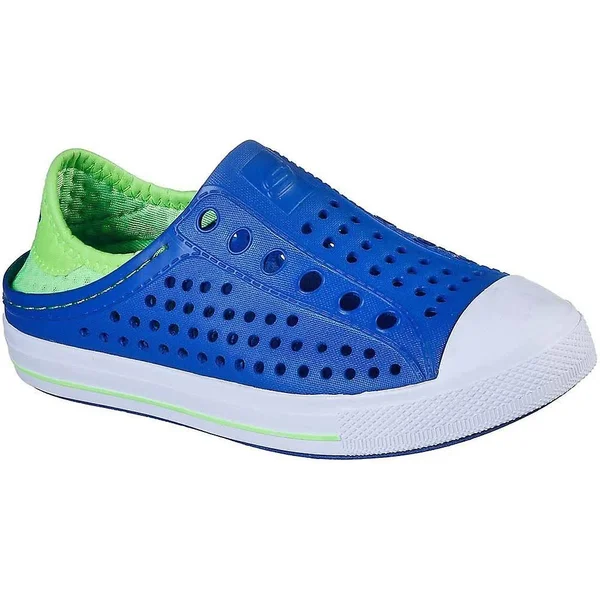 Skechers Boys Sandals Guzman Steps Aqua Surge Blue/Lime