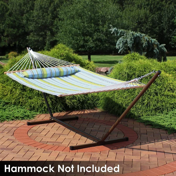 Sunnydaze Decor 12& Heavy-Duty Steel Hammock Stand - Bronze