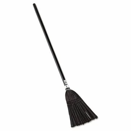 Rubbermaid Commercial Lobby Pro Synthetic-Fill Broom 37 1 2 Height Black (rcp 2536)