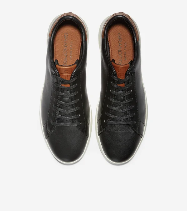 Cole Haan Grandpro Tennis Black/British Tan - Men's, Size: 10 Wide
