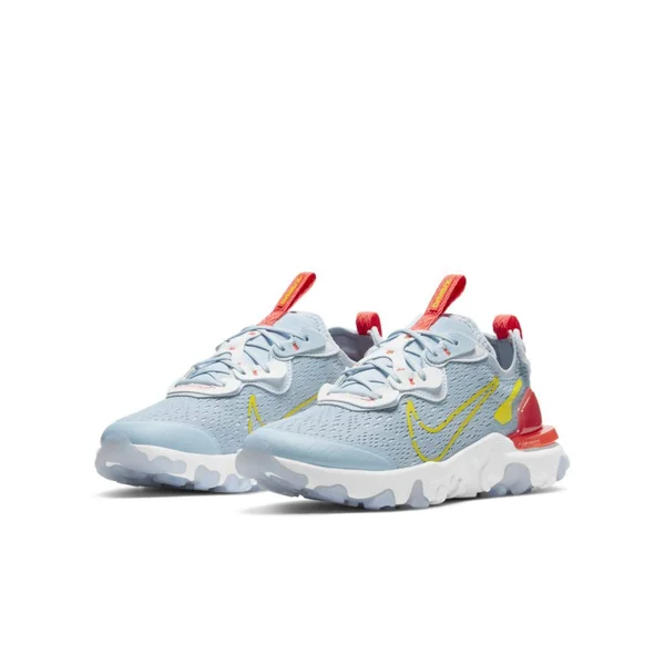 Nike React Vision Big Kids& Shoes in Blue - Size: 6.5y, CD6888-404