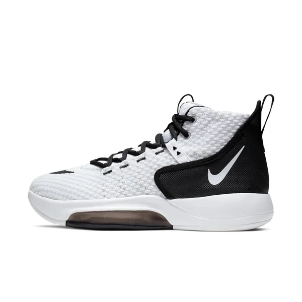 Nike Zoom Rize - Mens Basketball Shoes - White/Black - Size 11.5