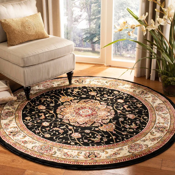 Safavieh Lyndhurst Sage/Ivory 8 ft. x 8 ft. Round Area Rug