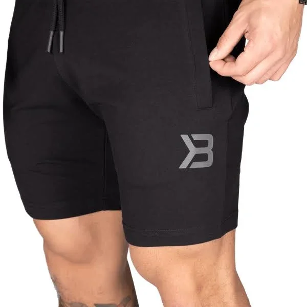 Better Bodies - Men's Tapered Sweatshorts in Black Size M