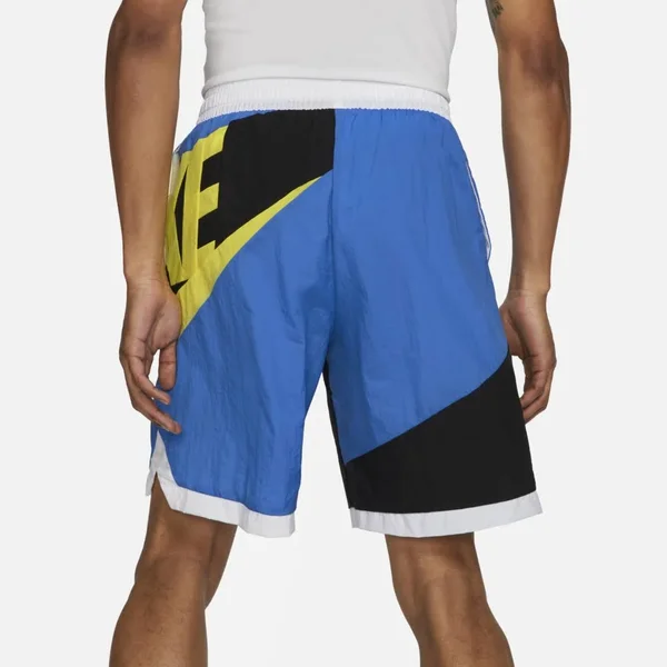 Nike Men's Dri-Fit Throwback Futura Basketball Shorts, Small, Blue