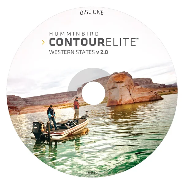 Humminbird Contour Elite Western States PC Software