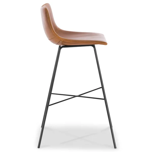 Set of 2 29x22 Phillip Barstools Tan - Poly & Bark