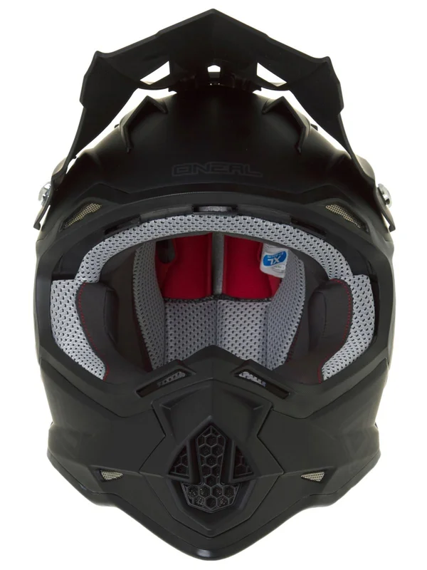 O ́Neal 2series RL Flat Motocross Helmet - Black, Size Xs