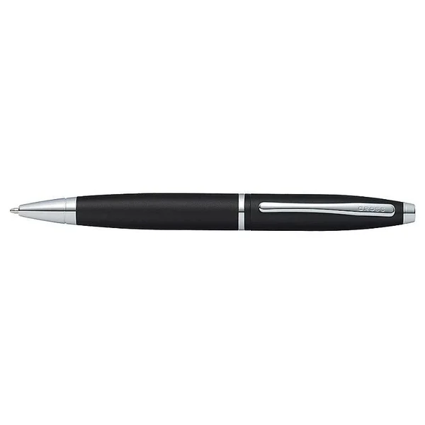 Cross Calais Matte Black Ballpoint Pen & Trackr Pouch Set