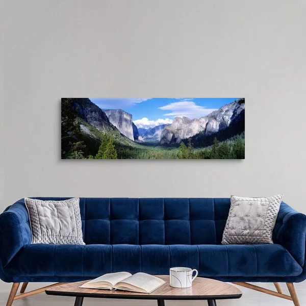 Yosemite National Park CA, Canvas Wall Art, 60x20, Great Big Canvas