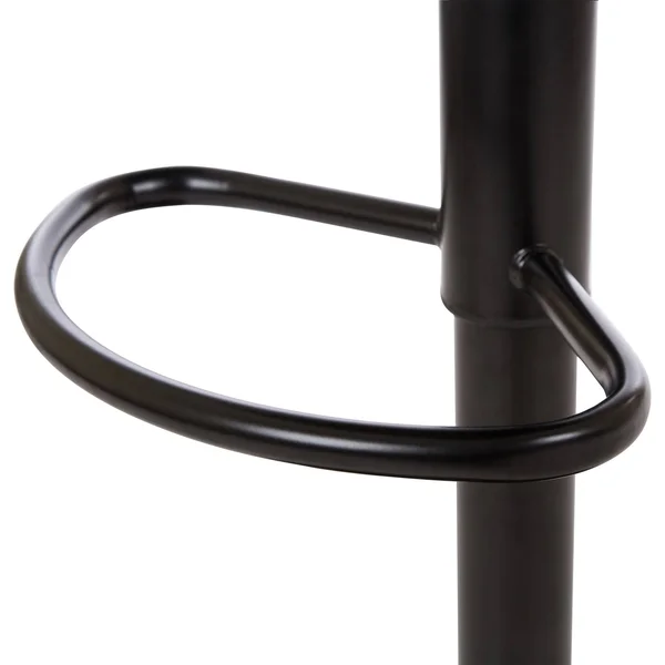 Glitzhome Mid-Century Leatherette Adjustable Bar Stool (Set of 2) (Hunter Green)