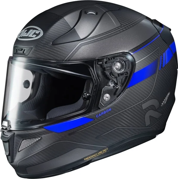 HJC RPHA 11 Nakri Carbon Helmet, black-blue, Size M