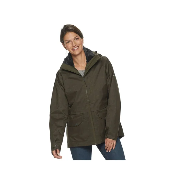 Columbia Mount Erie interchange Jacket S, Olive Green