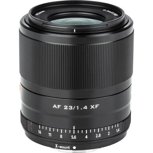 Viltrox AF 23mm f/1.4 XF Lens V2 for Fujifilm X-Mount APS C es, Prime, Wide, Focus Autofocus, f/2.8 or Faster, f/1.4, 52mm, 34mm