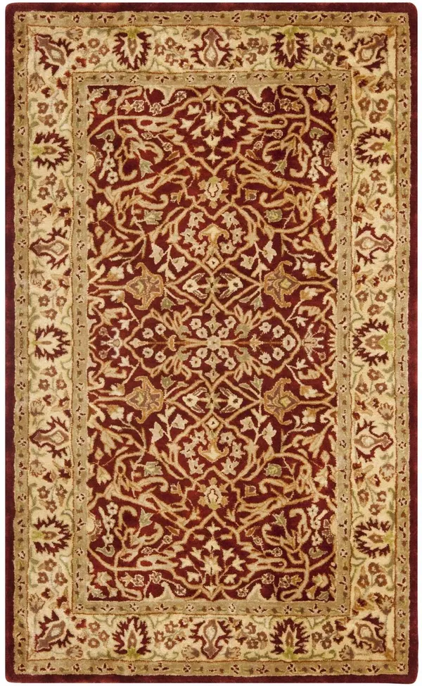 Safavieh Persian Legend PL520A 6& x 9& Rust, Beige Rug
