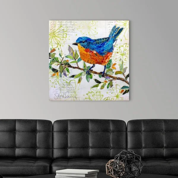 Happy Bird I - Canvas Wall Art, 30x30, Great Big Canvas